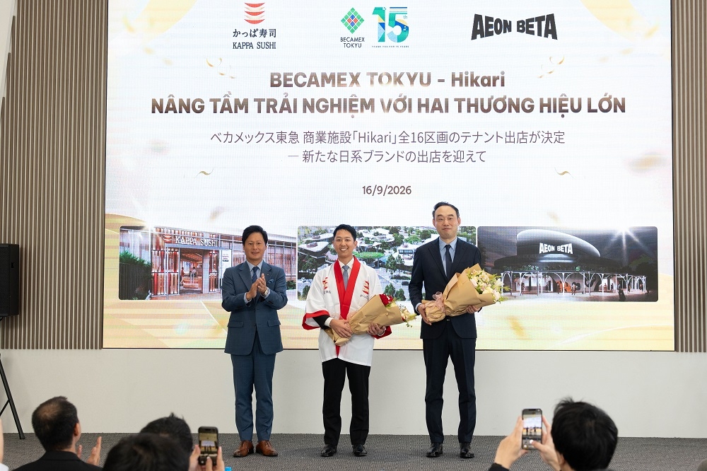 becamex tokyu gioi thieu hai thuong hieu lon tai hikari hinh anh 1