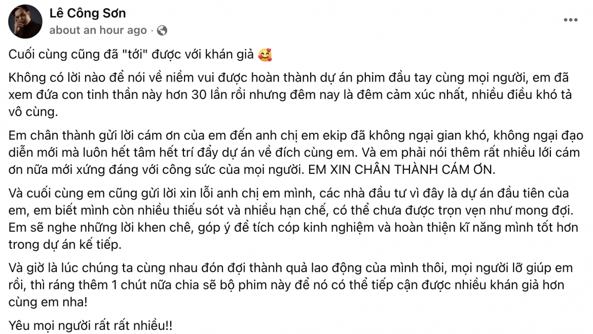 Dao dien bong ma nha hat bat ngo xin loi ngay ngay phim ra mat hinh anh 3