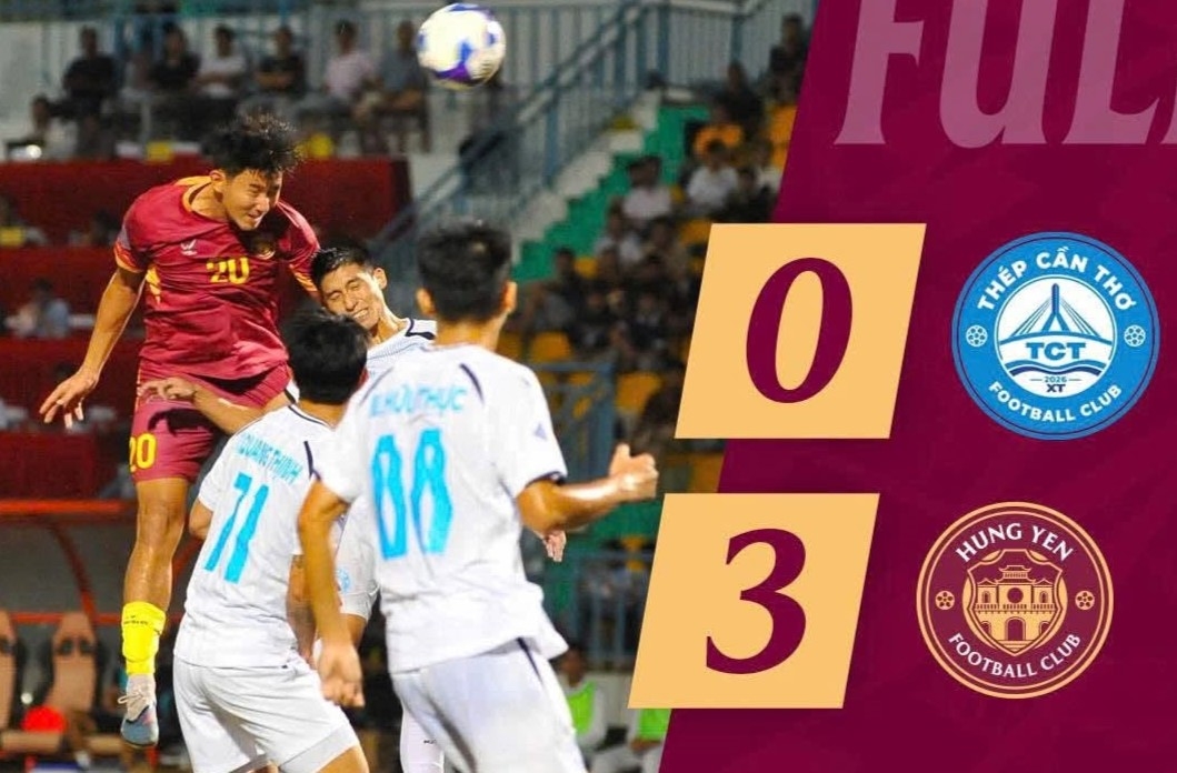 ket qua giai hang nhat quoc gia hom nay 12 9 hung yen fc thang dam can tho hinh anh 1