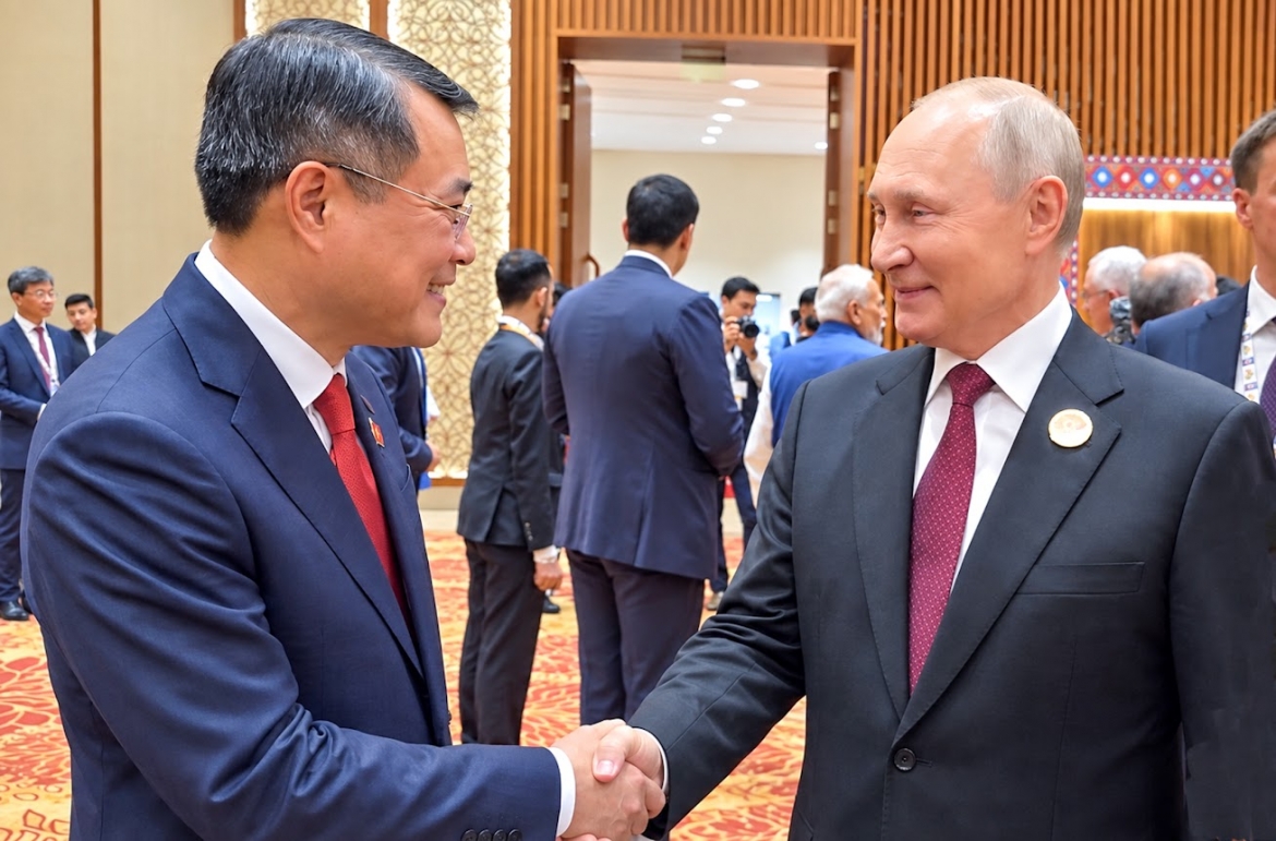 thu tuong le minh hung gap lanh dao cac nuoc, to chuc quoc te tai brics 18 hinh anh 1