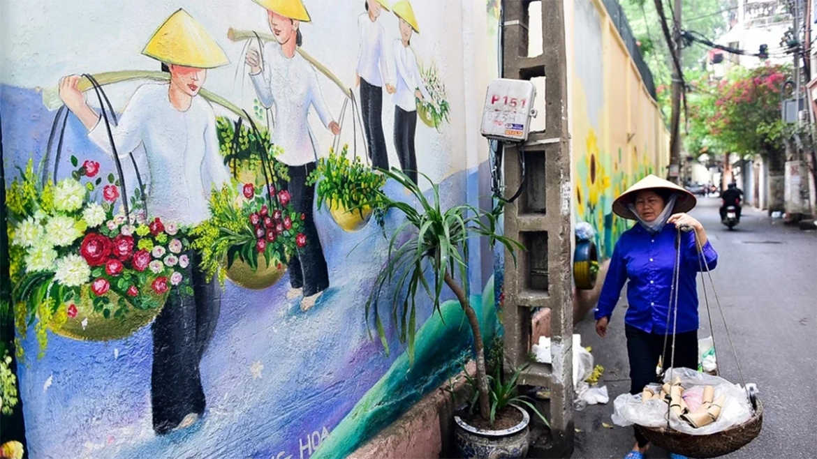mua cuoi nho ve mot lang hoa ha noi hinh anh 2