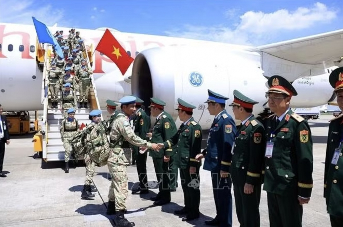 vietnam s engineering unit rotation 4 completes un mission, returns home picture 1