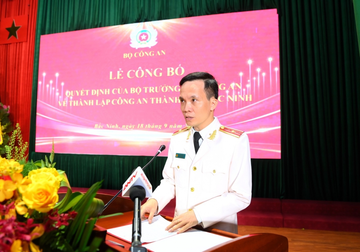 cong bo quyet dinh thanh lap cong an thanh pho bac ninh va 12 cong an phuong hinh anh 5