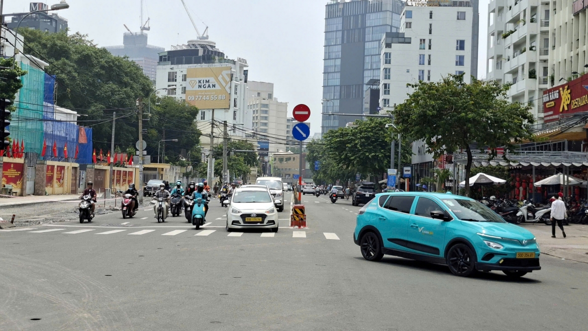 Loạt tuyến đường ở trung tâm TP.HCM tổ chức lại để thi công Metro số 2