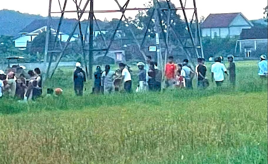 bi phong dien, nguoi dan ong lai may gat lua o nghe an tu vong hinh anh 1