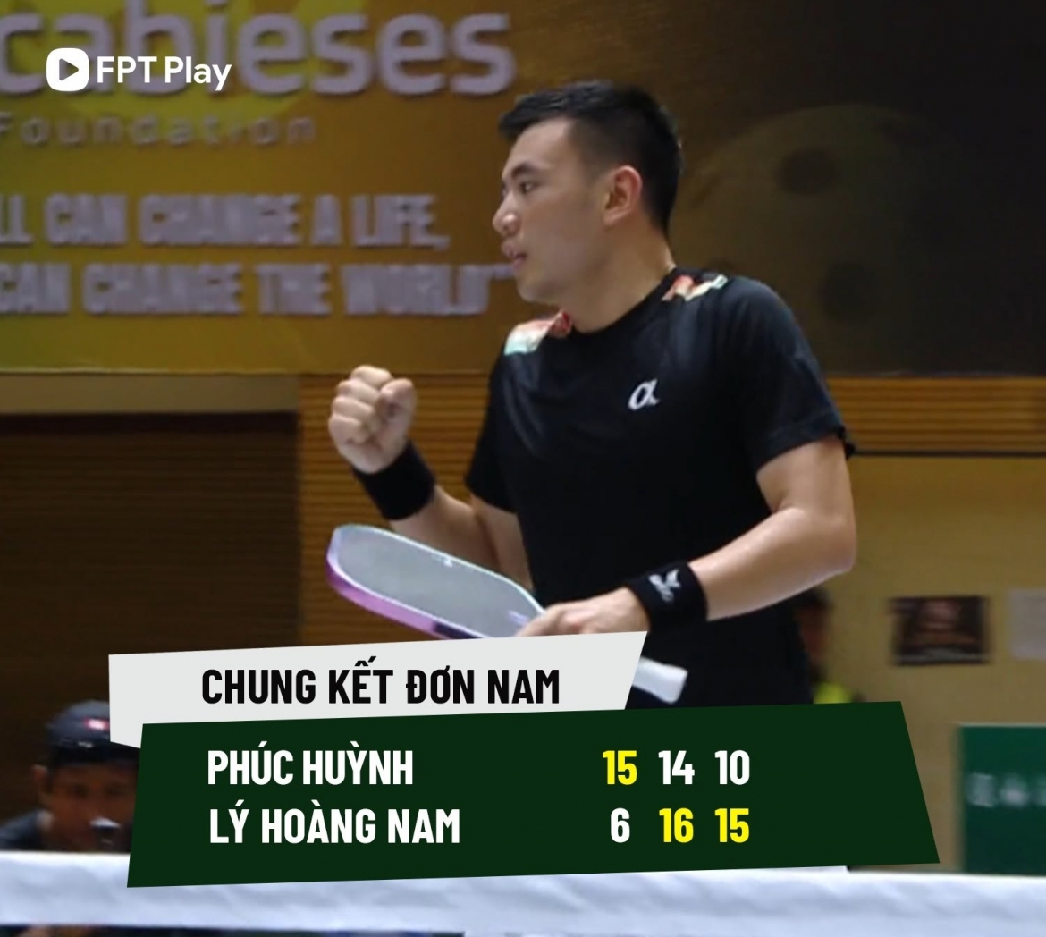 thang nguoc phuc huynh, ly hoang nam vo dich pickleball world cup 2026 hinh anh 1