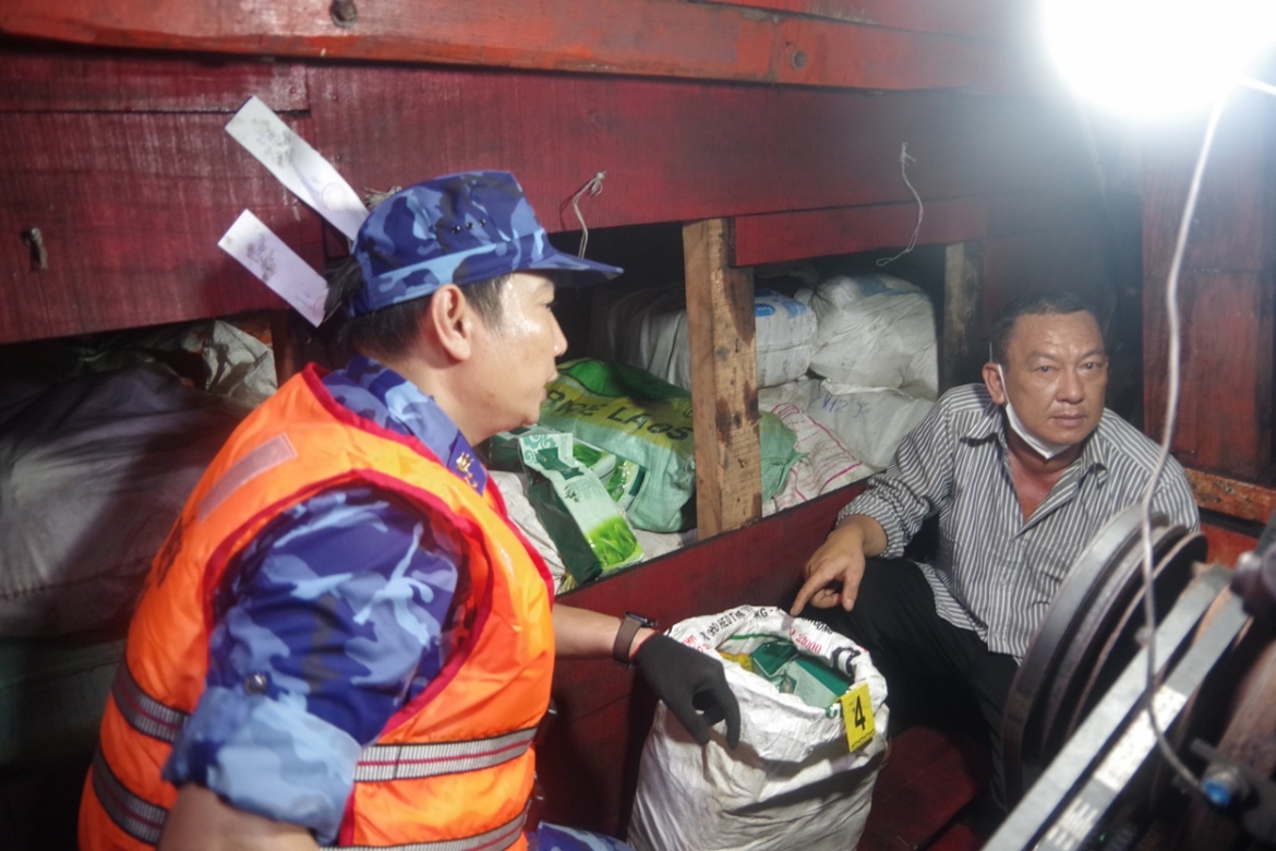dung tau ca cho 1,16 tan ma tuy ketamine tren bien hinh anh 1