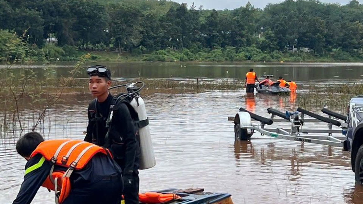 tim kiem nguoi nghi bi nuoc lu cuon troi o Dong nai hinh anh 3