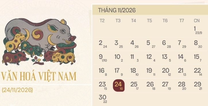 De xuat nguoi lao dong nghi 4 ngay lien tiep dip ngay van hoa viet nam 24 11 hinh anh 1