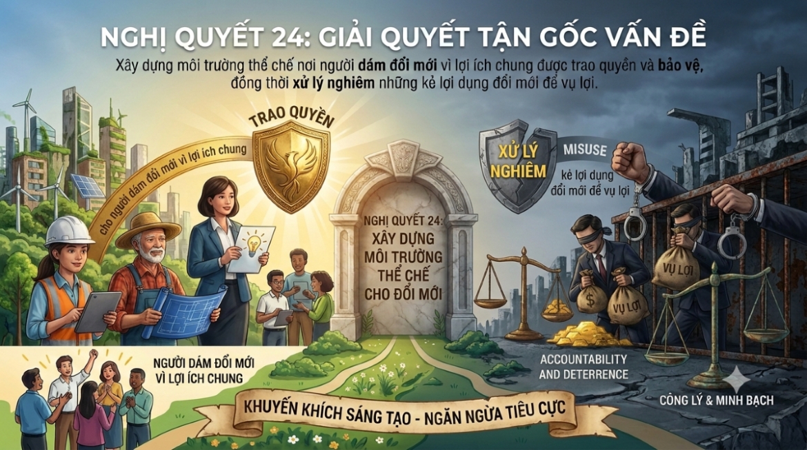 Nghị quyết 24: "Cú hích" chuyển từ không làm sai sang chủ động kiến tạo phát triển