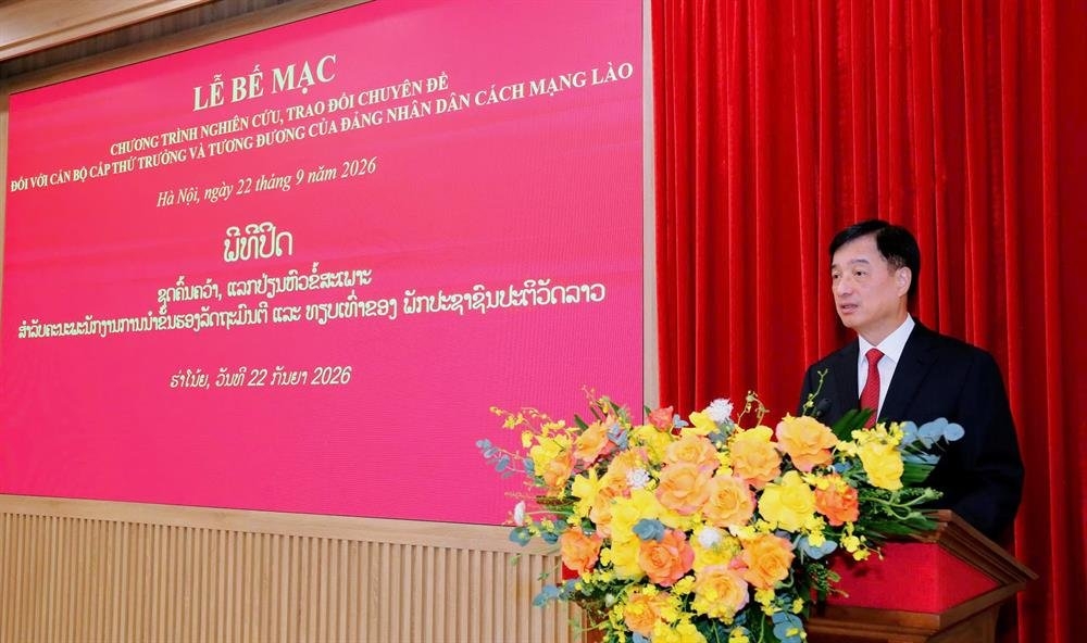 37 cán bộ Lào hoàn thành chương trình nghiên cứu trao đổi chuyên đề tại Việt Nam