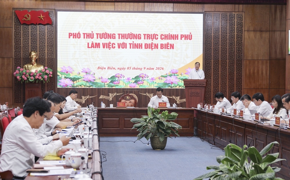 pho thu tuong thuong truc pham gia tuc lam viec voi tinh Dien bien hinh anh 1