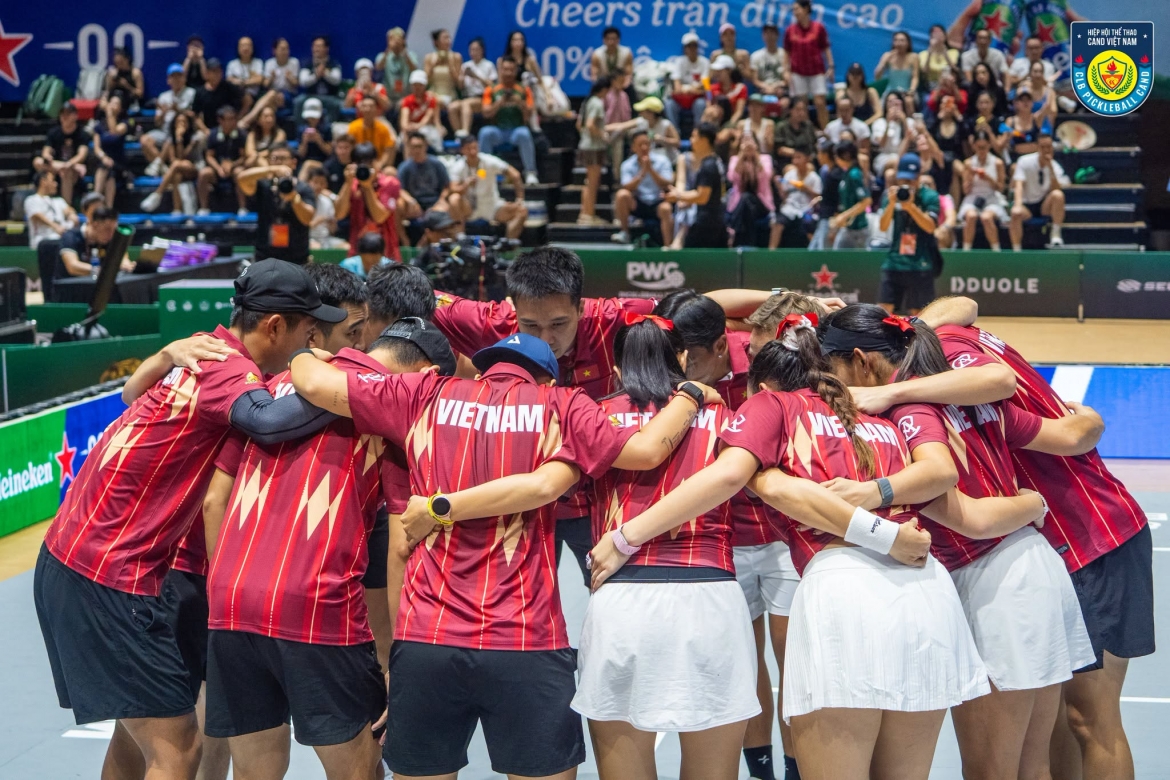 clb pickleball cand be phong nong cot dua pickleball viet nam vuon tam world cup hinh anh 5