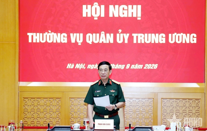 thuong vu quan uy trung uong cho y kien doi voi de xuat lien quan tham quyen dieu tra trong quan doi hinh anh 1