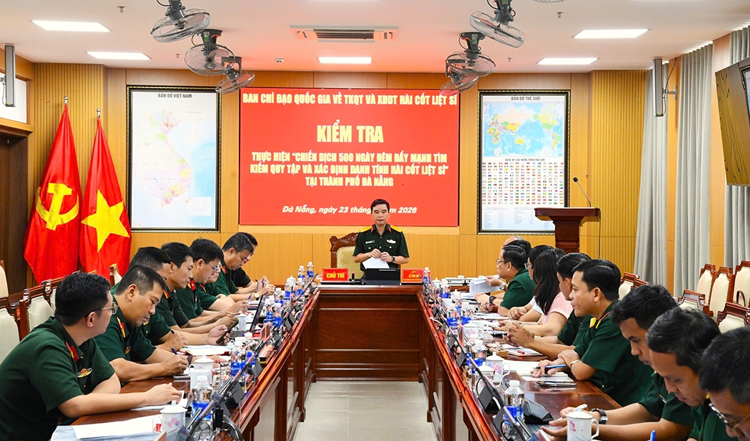 ban chi dao quoc gia kiem tra thuc hien chien dich 500 ngay dem tai Da nang hinh anh 2