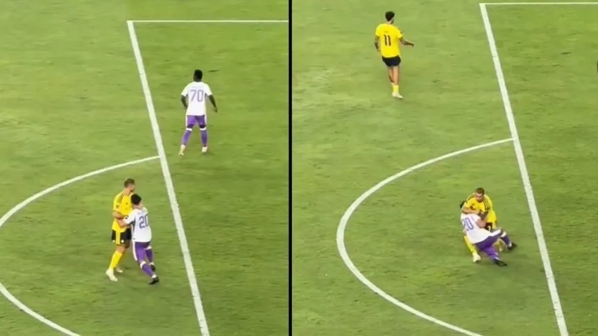 ronaldo dau vo voi doi thu, al nassr thua soc tran ra quan o cup c1 chau A hinh anh 2