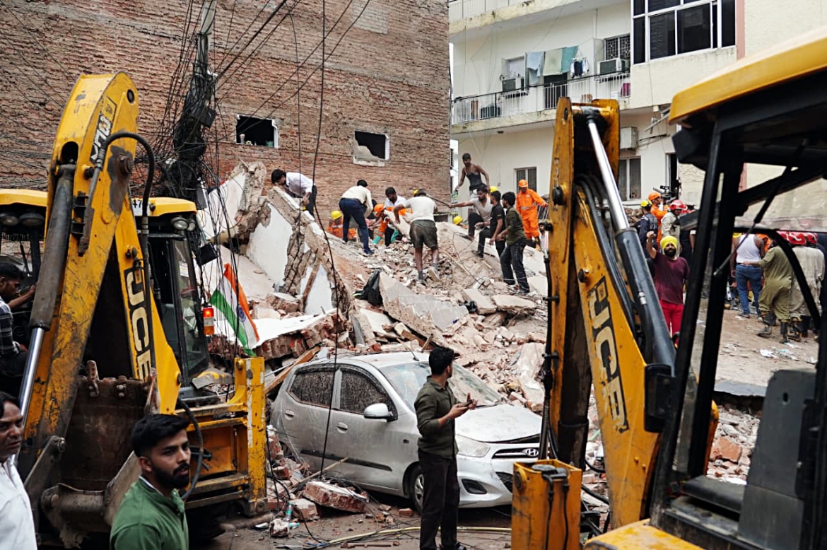 An Do dieu tra vu sap nha tro sinh vien o delhi hinh anh 1