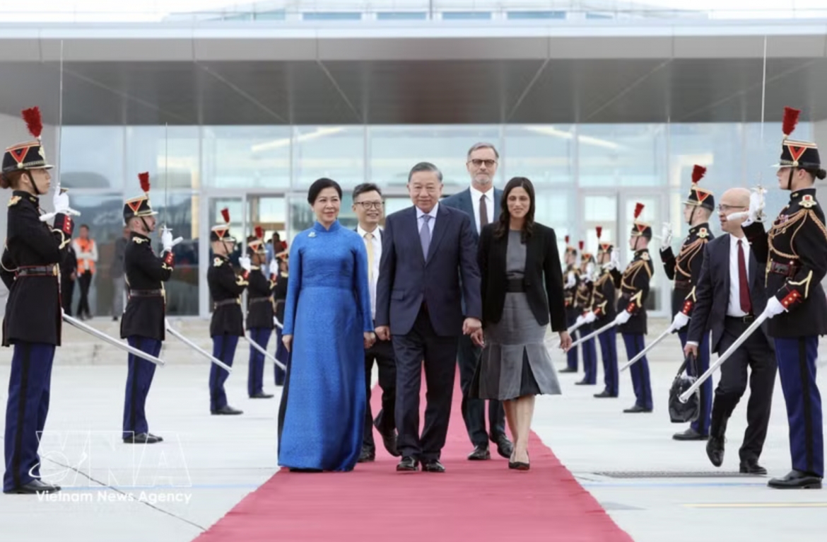 vietnam s top leader concludes official visit to france picture 1