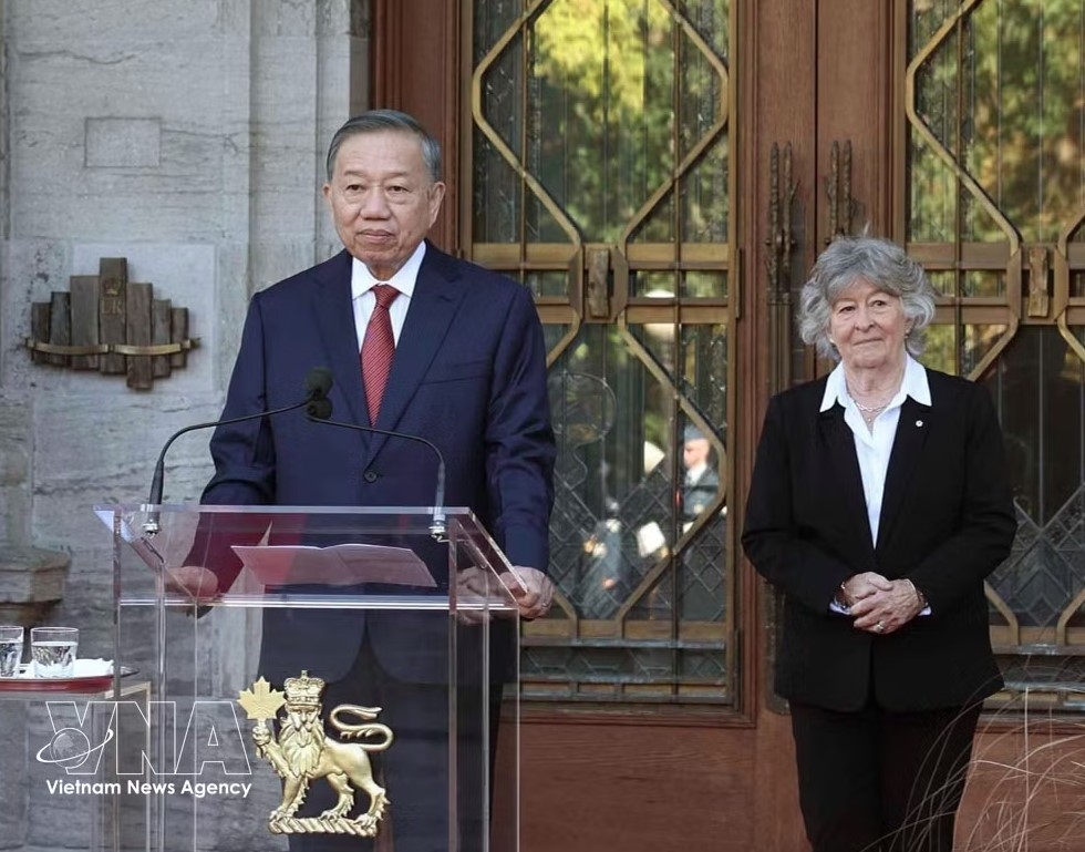 governor general of canada hosts welcome ceremony for vietnam s top leader picture 2