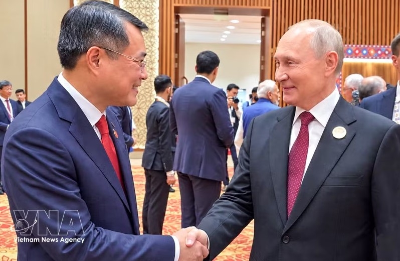 vietnamese pm meets leaders of countries, int l organisations picture 1