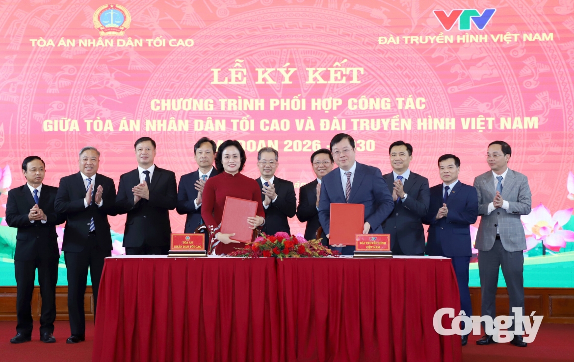 tandtc va vtv ky ket chuong trinh phoi hop cong tac giai doan 2026-2030 hinh anh 1