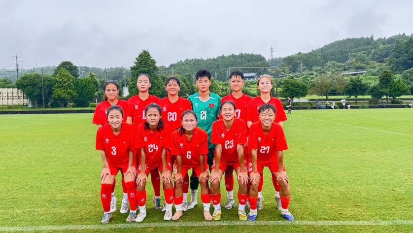 vietnam s u17 women draw with japanese club away from home picture 1