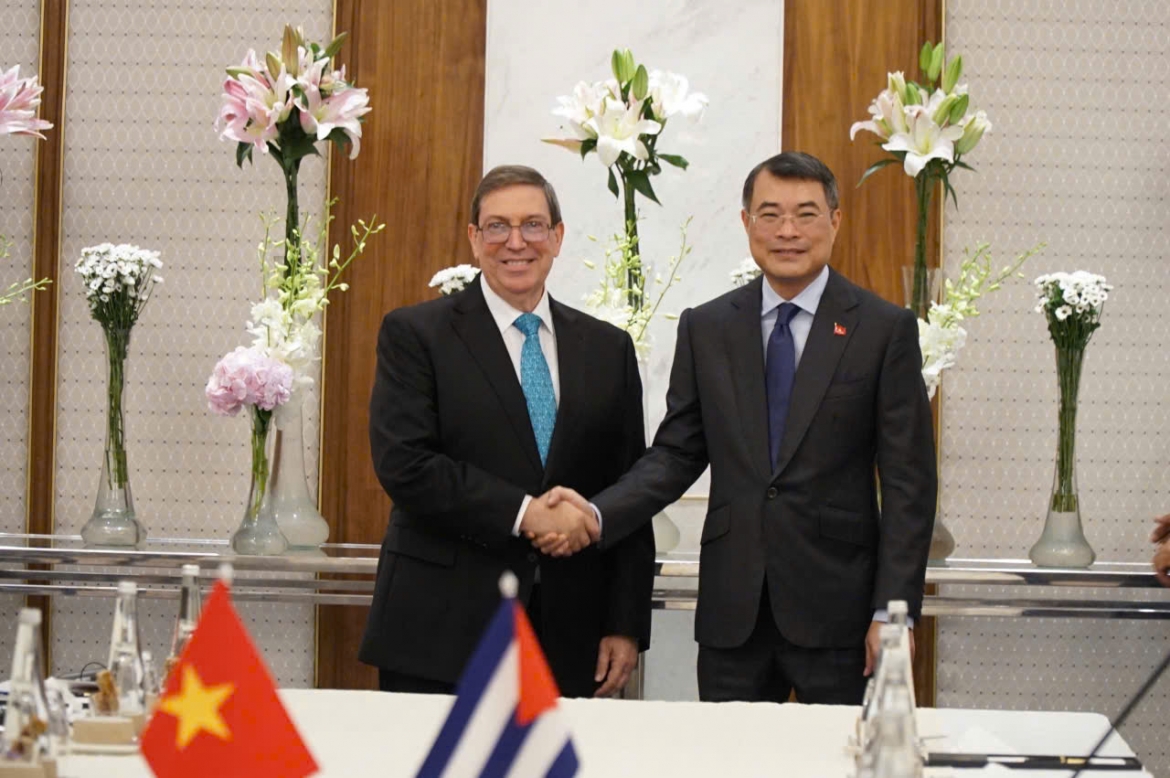 Thủ tướng Lê Minh Hưng tiếp Bộ trưởng Ngoại giao Cuba Bruno Rodríguez Parrilla