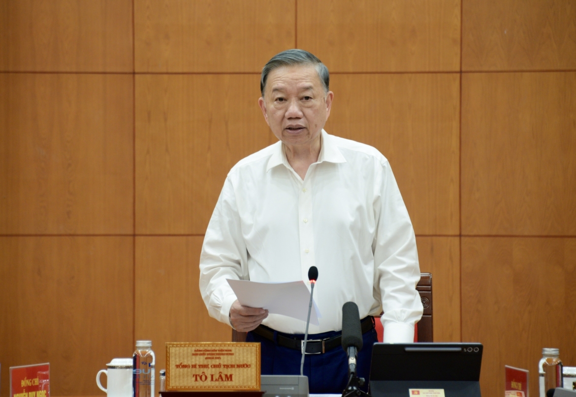 Tổng Bí thư, Chủ tịch nước Tô Lâm: Không chuyển cơ học nội dung nghị quyết vào điều lệ Đảng