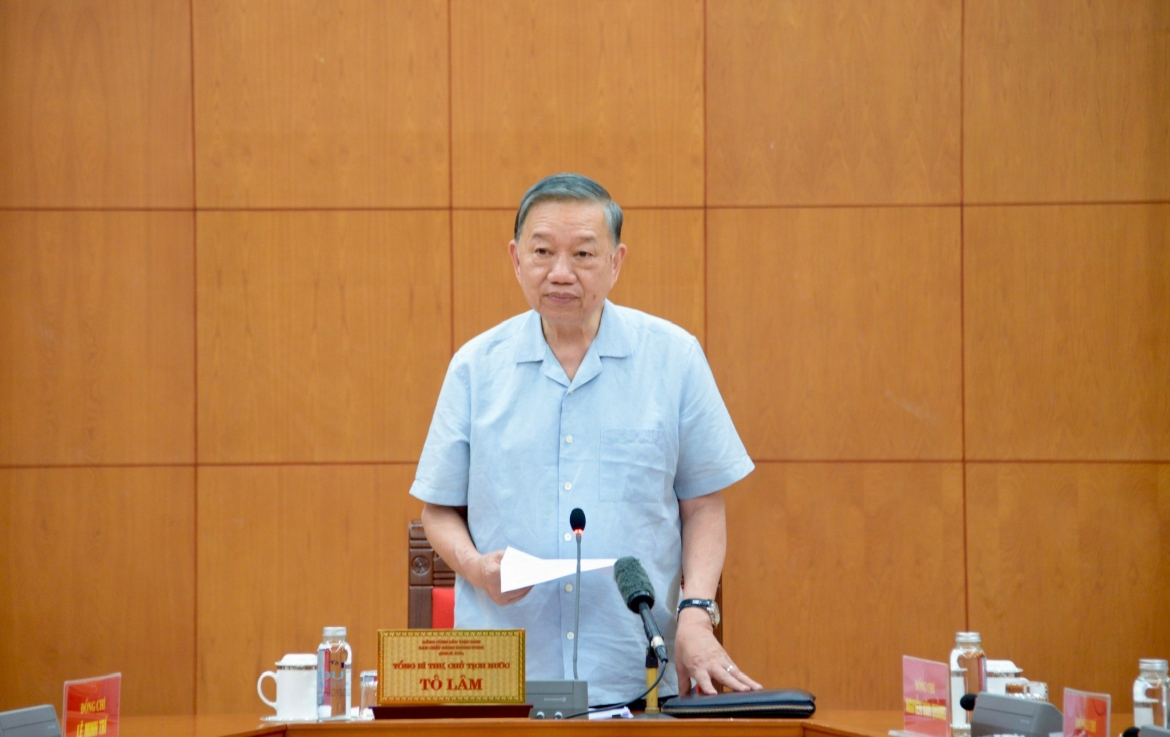 Tổng Bí thư, Chủ tịch nước làm việc với các cơ quan về giải quyết các vụ án dân sự