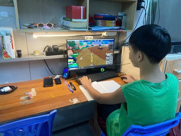 tre em va game giai tri hay nguy co le thuoc hinh anh 1