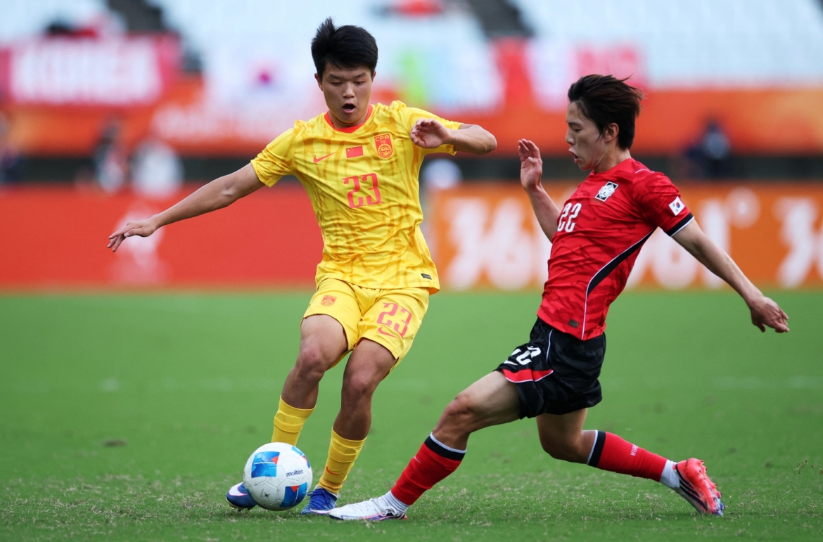 nguoc dong danh bai u23 trung quoc, u23 han quoc doat vao ve chung ket asiad 2026 hinh anh 22