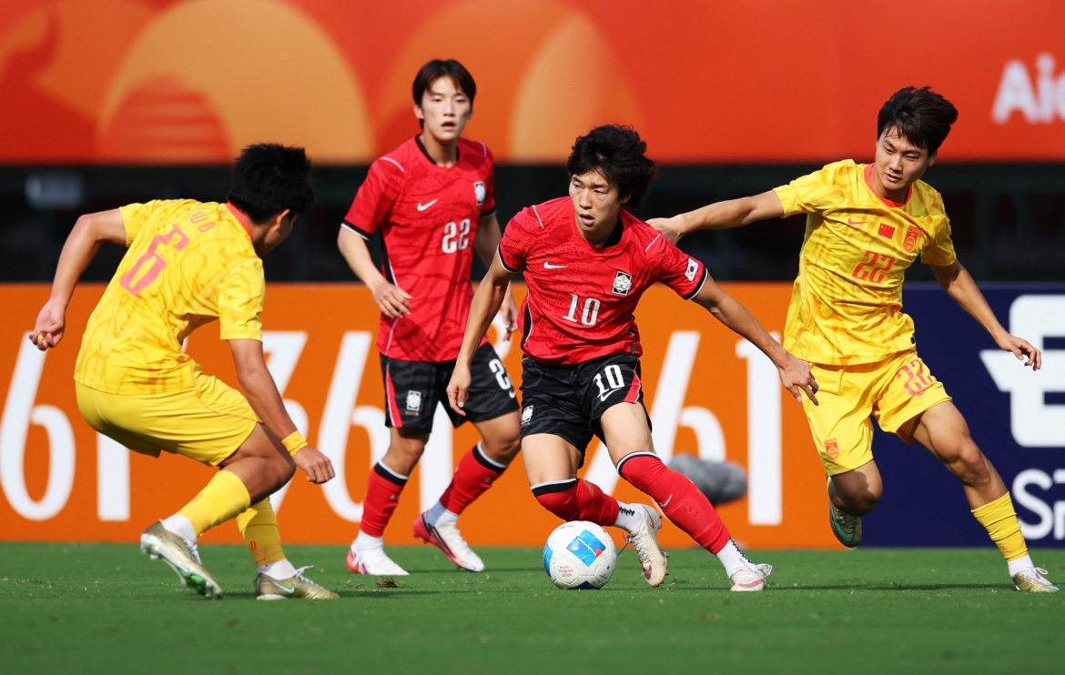 nguoc dong danh bai u23 trung quoc, u23 han quoc doat vao ve chung ket asiad 2026 hinh anh 20