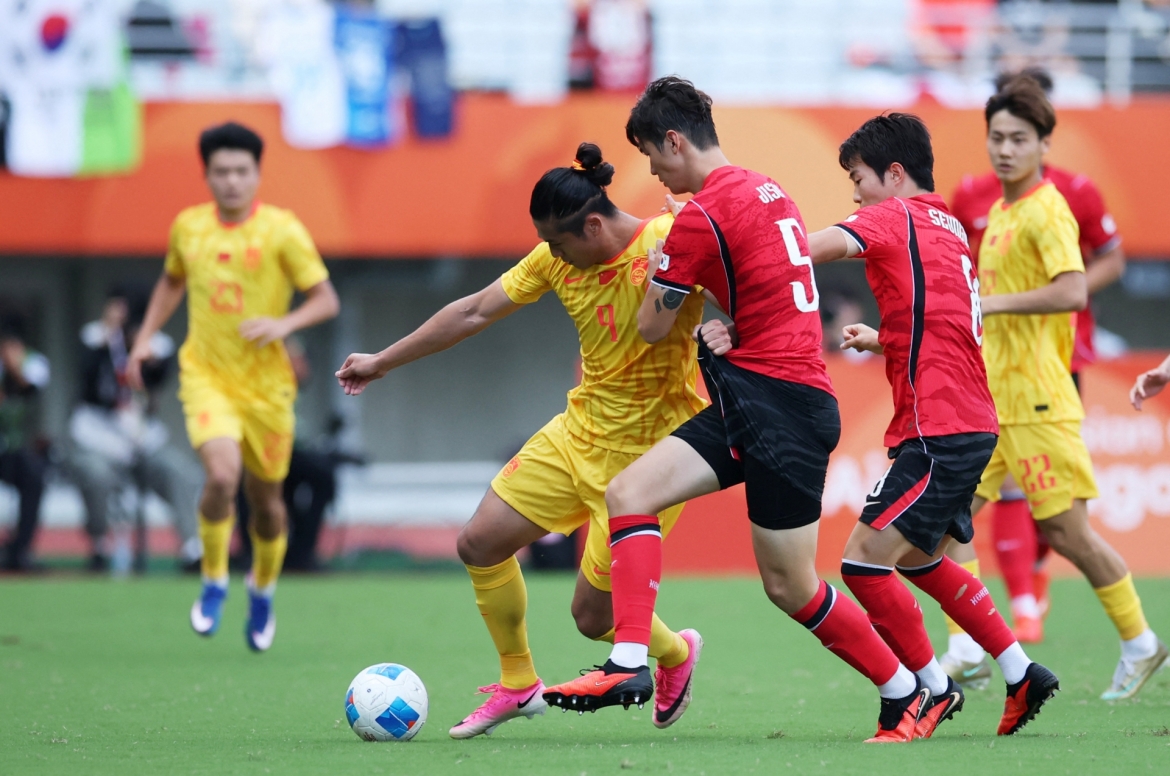 nguoc dong danh bai u23 trung quoc, u23 han quoc doat vao ve chung ket asiad 2026 hinh anh 21