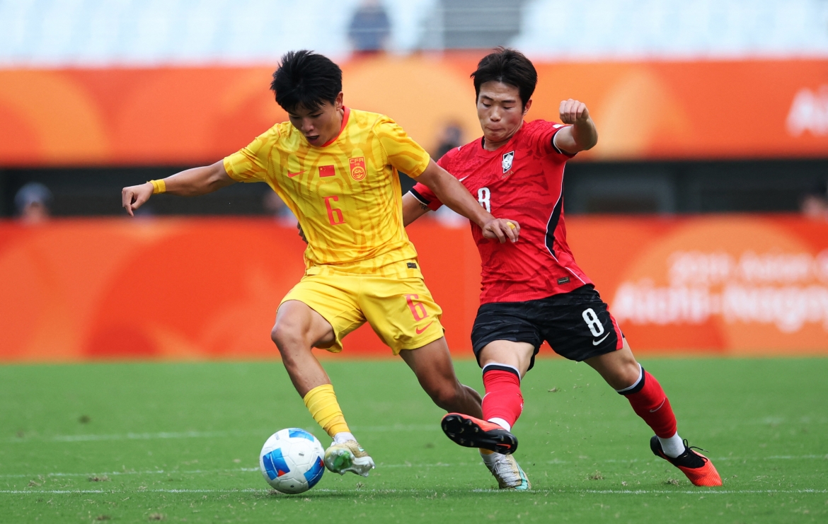 nguoc dong danh bai u23 trung quoc, u23 han quoc doat vao ve chung ket asiad 2026 hinh anh 24