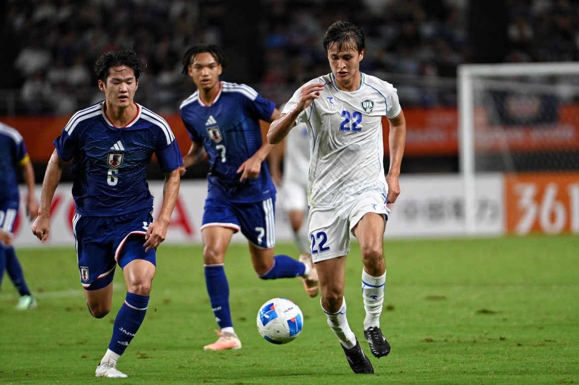 u23 nhat ban vao chung ket bong da nam asiad 2026 khi thang tren cham luan luu hinh anh 12