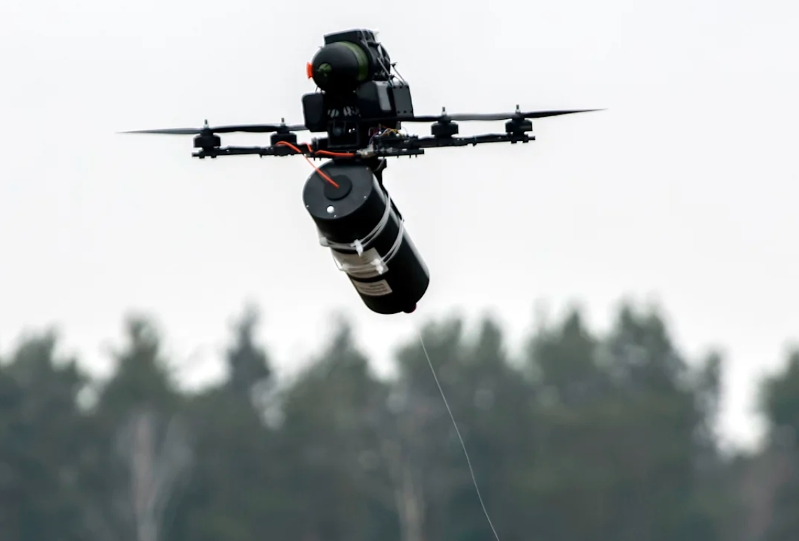 ukraine bien uav cap quang thanh bay phuc kich hinh anh 1