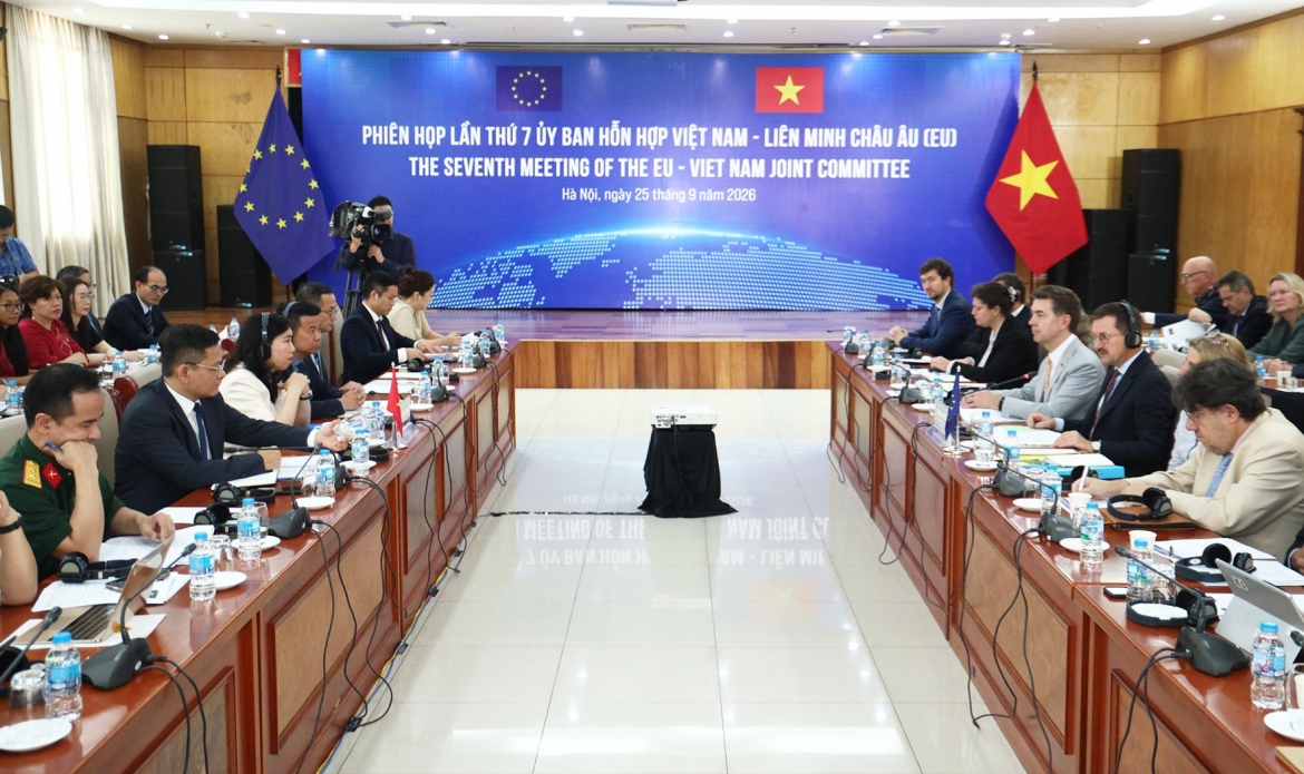 Việt Nam - EU tổ chức Phiên họp Ủy ban hỗn hợp lần thứ 7