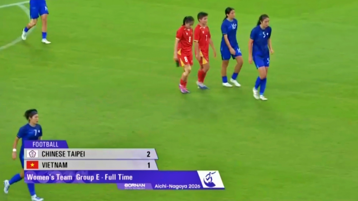 ket qua bong da asiad 2026 hom nay 14 9 tuyen nu viet nam thua dang tiec hinh anh 2