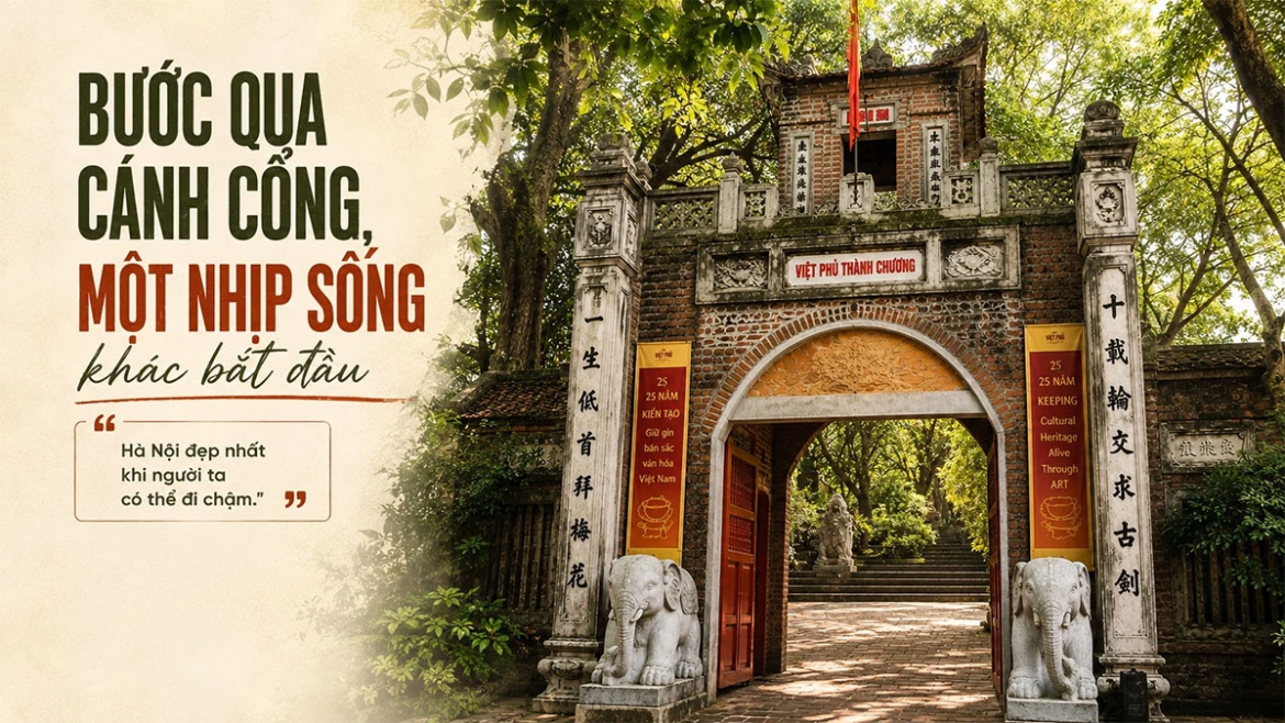 ve viet phu thanh chuong gac lai on ao, cham vao net que xua hinh anh 1