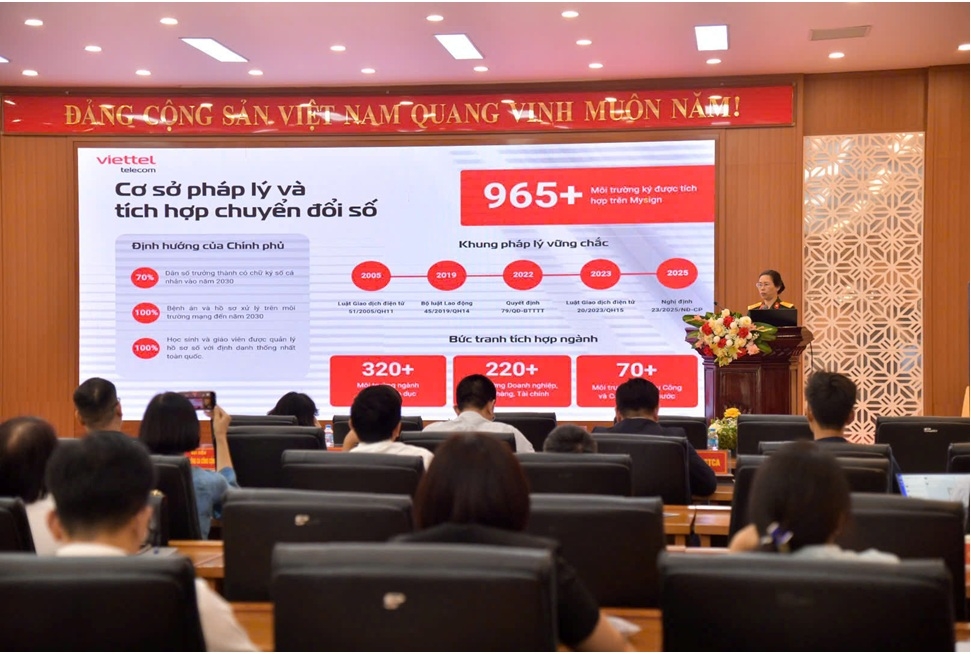 Viettel đưa chữ ký số đến đúng “đích ký”, xóa điểm nghẽn trong giao dịch số