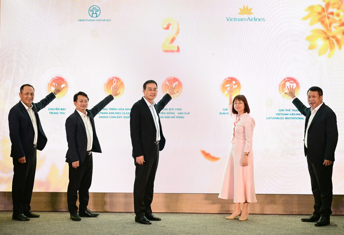 vietnam airlines dua sac thu den gan du khach qua cham thu ha noi 2026 hinh anh 1