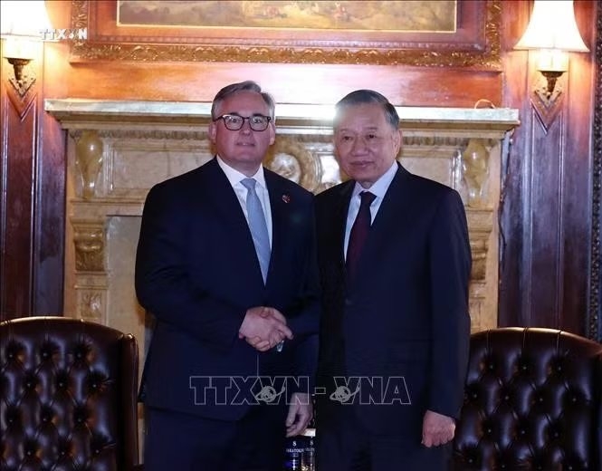 Tổng Bí thư, Chủ tịch nước Tô Lâm tiếp lãnh đạo một số tập đoàn lớn của Hoa Kỳ