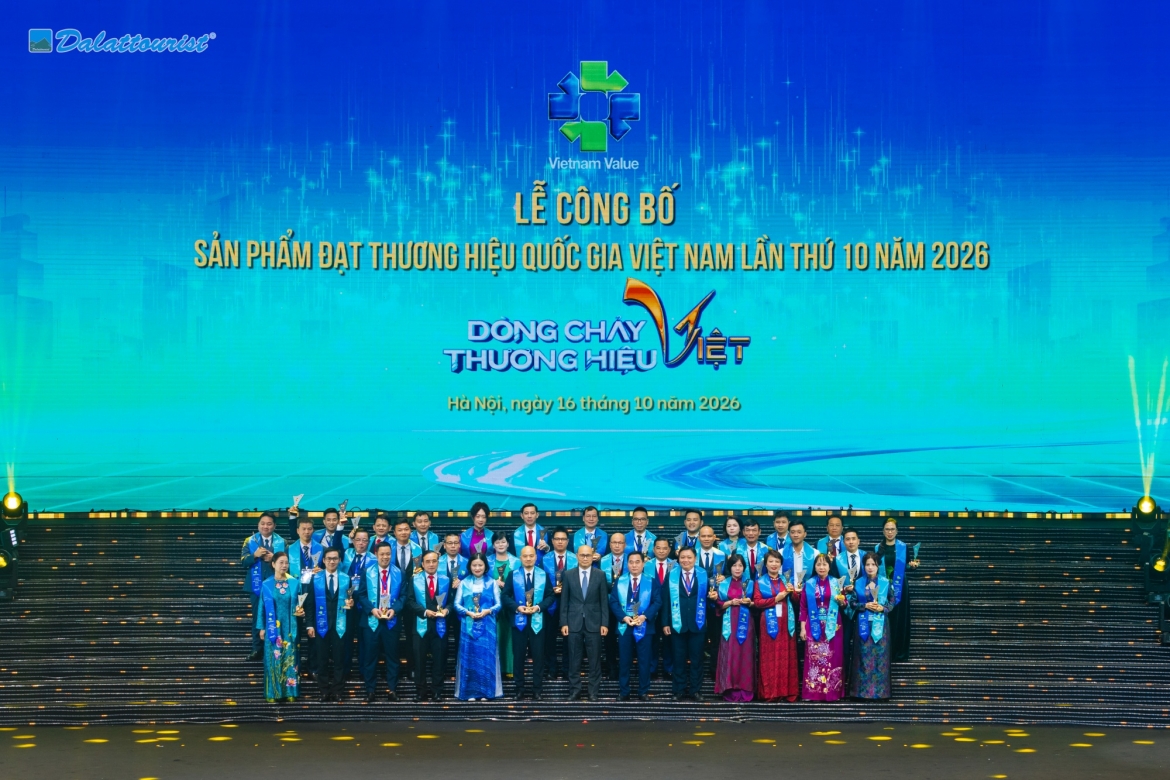 cong ty cp du lich lam Dong 4 lan lien tiep dat thuong hieu quoc gia viet nam hinh anh 1