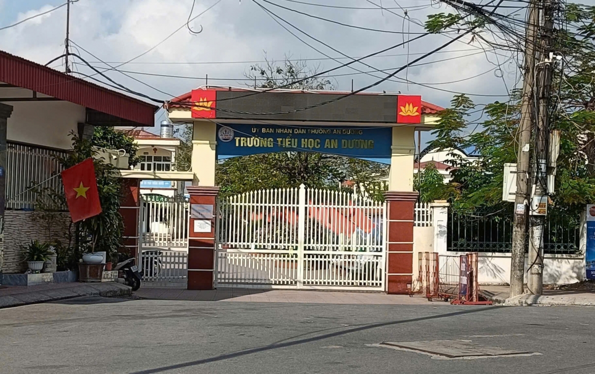 hoc sinh lop 1 bi nga, tu vong sau gio tan lop tai truong hoc o hai phong hinh anh 1