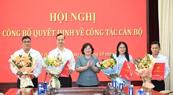 TP.HCM công bố quyết định về công tác cán bộ