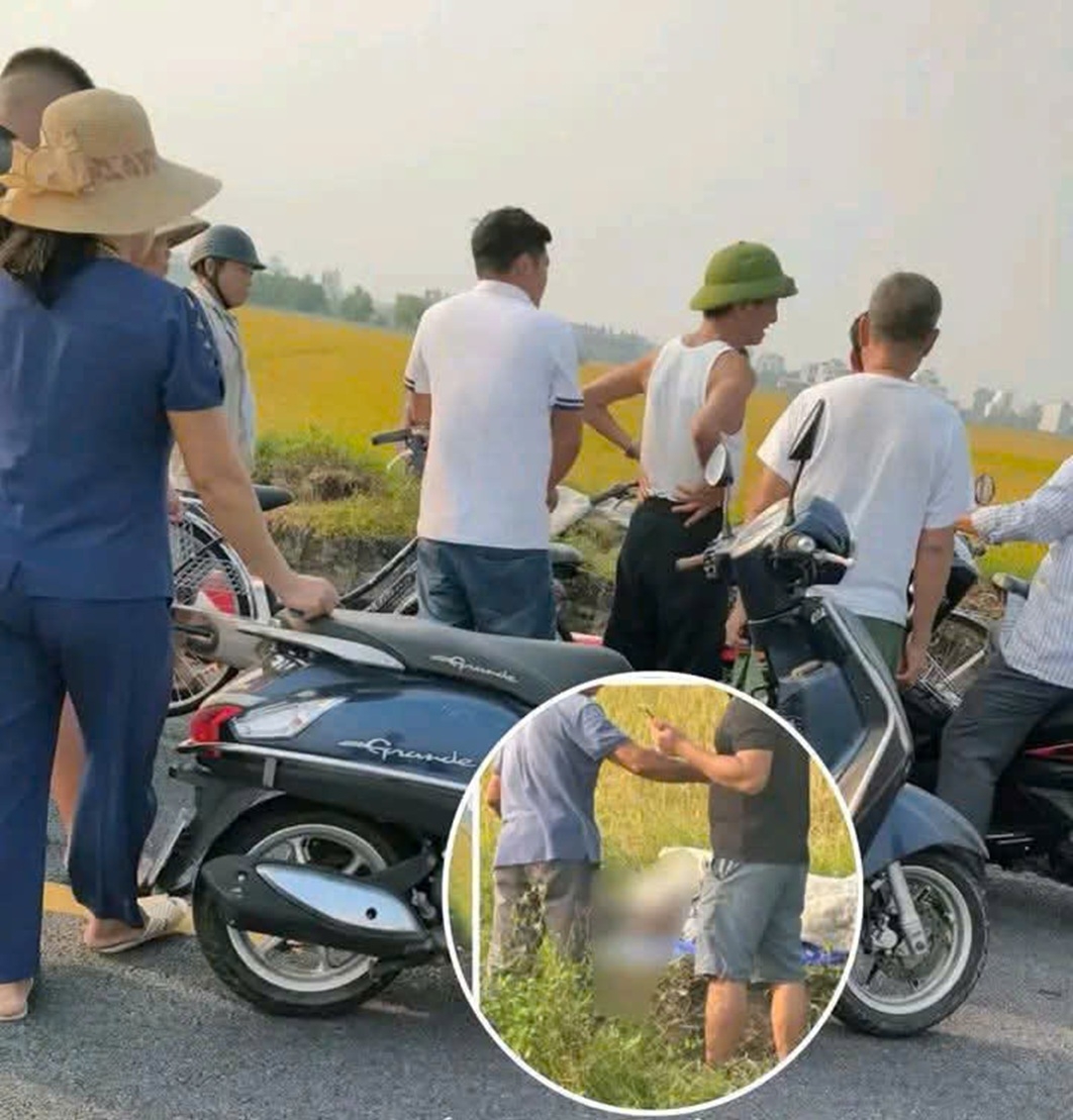 xac minh vu nguoi dan ong tu vong nghi cuu 2 tre nho duoi muong nuoc o ninh binh hinh anh 1