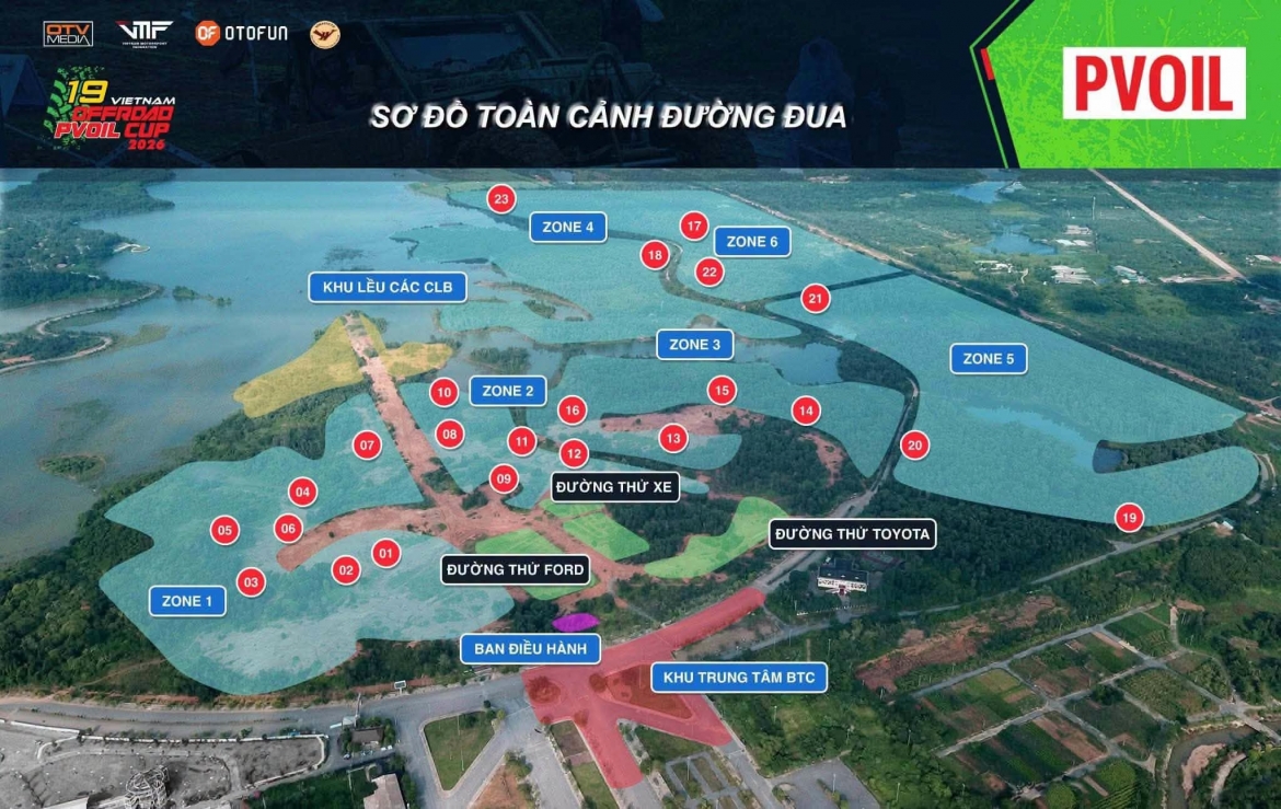 giai dua xe dia hinh pvoil voc 2026 duoc thang hang len cap quoc gia hinh anh 2