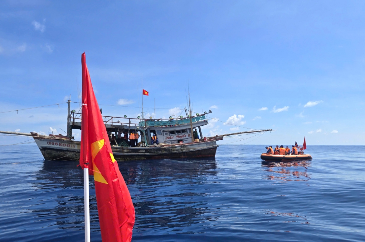 ca mau thanh tra quan ly, dang kiem tau ca va xu phat iuu hinh anh 1