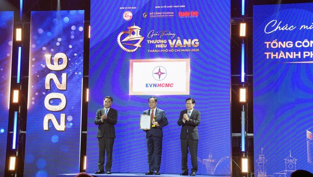 evnhcmc dat giai thuong hieu vang tp.hcm hinh anh 2