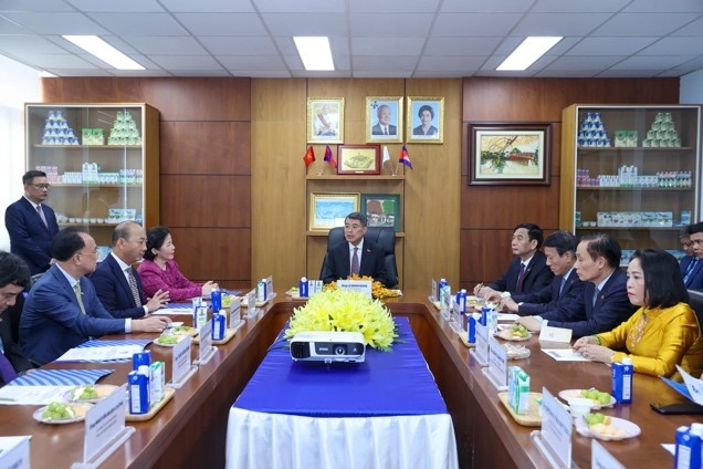 tham du an dau tu 51,7 trieu usd cua vinamilk tai campuchia hinh anh 1